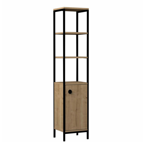 Derin Meuble de salle de bain  100 % MÉLAMINE  Saphir, (1/4)