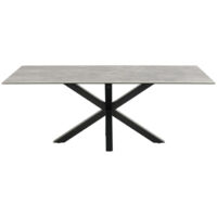 Table de salle à manger rectangulaire en céramique L200 - NEIVA
