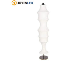 Lampe sur pied minimaliste moderne en soie JOYINLED, source de lumière LED pour éclairage décoratif d'hôtel à faire soi-même, lampes sur pied en soie blanche pour vêtements