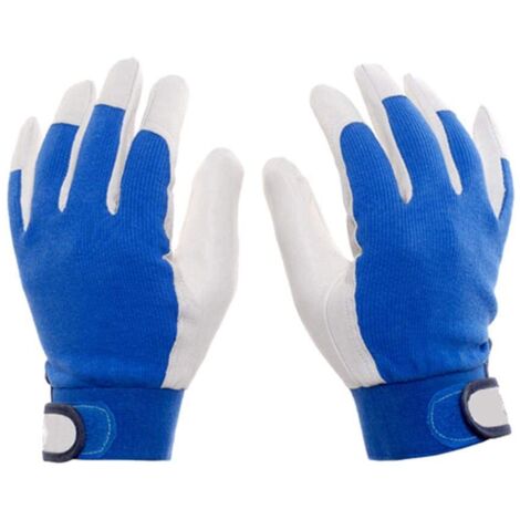 Guanti da saldatura, guanti in pelle resistenti al calore per saldatrice TIG/griglia/forno/camino/stufa a legna (1/5)