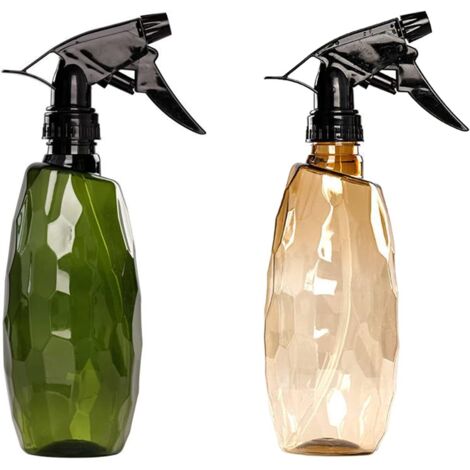 Flaconi spray da 500 ml, 2 pezzi Flacone spray vuoto Flacone con pompa a grilletto in plastica Flacone spray per piante Flacone spray per piante da giardino (1/5)
