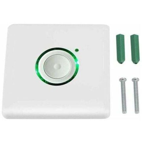 Interruttore temporizzato a parete, AC110 220V Interruttore temporizzato a LED touch per esterni a 16 livelli