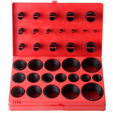 Guarnizione in gomma nitrilica O-ring Guarnizione in scatola di plastica Guarnizione in scatola di plastica Set di utensili combinati 419 pezzi Anello di tenuta (1/2)