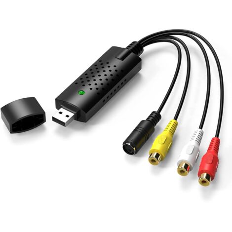 Il convertitore audio/video RCA USB 2.0 digitalizza e modifica i video da qualsiasi sorgente