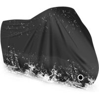 Telo coprimoto impermeabile, resistente al freddo e alle intemperie 210T (L-220x95x110cm)