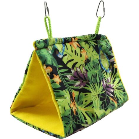 Tienda colgante tipo hamaca para pájaros: ideal para jaulas de pájaros y pequeños animales. (1/5)