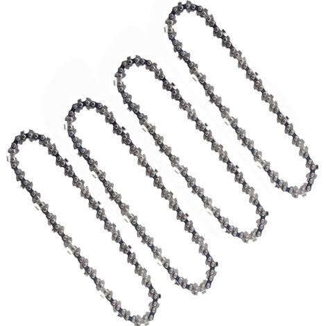 cadenas de motosierra de 6 pulgadas y 1/4 de pulgada compatibles con mini motosierras eléctricas inalámbricas de 6 pulgadas, 37 eslabones de transmisión de 15 cm