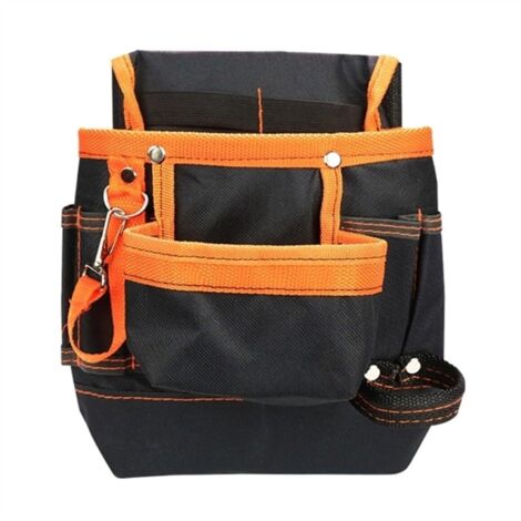 Bolsa de herramientas, bolsa de tela para herramientas, bolsa de cinturón para electricistas de mantenimiento, riñonera práctica para herramientas de ferretería, mochila de jardín