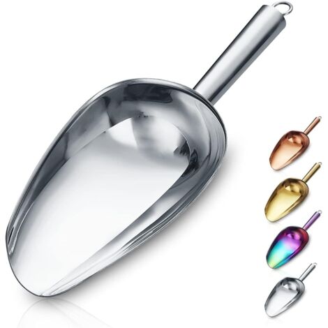 Cuchara para helado, cuchara de helado de metal para máquina de hielo (1/5)