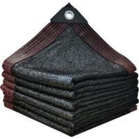 Toldo vela de sombra rectangular con protección solar, anti-UV para coche (4x3m)