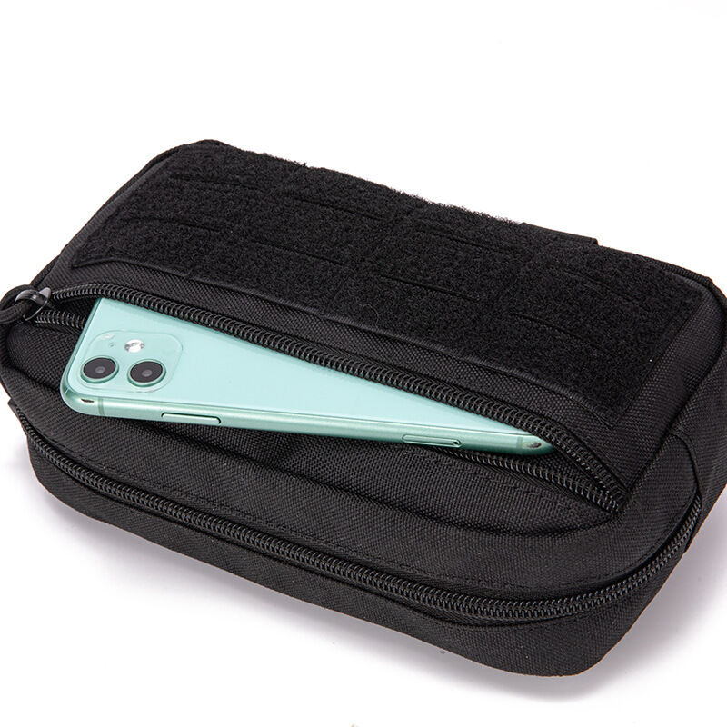 TRIWONDER Poche Molle Tactique Pochette EDC Sacoche Ceinture Militaire Multifonctionnel pour Randonnée Voyage Sport en Plein Air (A - Kaki - 2 Pièces