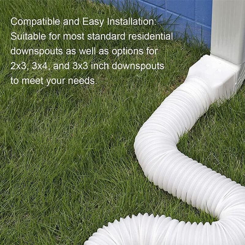 VGEBY Extension De Tuyau De Descente De Gouttière Extensions De Tuyau