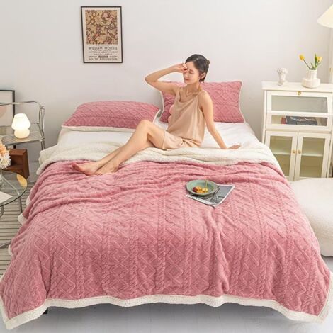 Couverture Polaire Paon Ultra Douce - Plaid Peluche Chaleureux 101.6 X 127 Cm - Pour Enfants, Filles, Garçons, Déco Chambre, Canapé, Lit