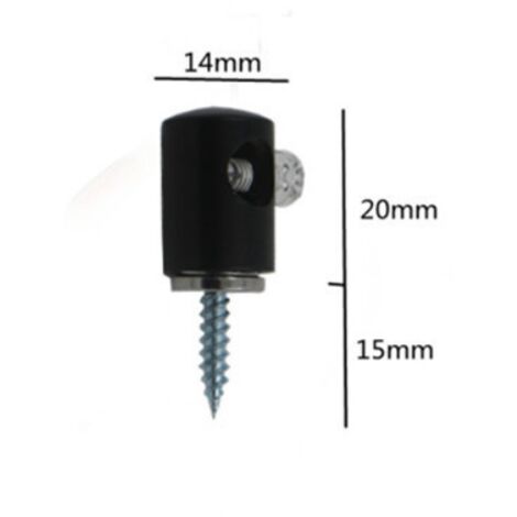 Lot De 5 Crochets Dorés Pour Lustres Et Plafonniers - Supports De Câbles Textiles Jusqu'à 7,8 Mm, Faciles à Installer