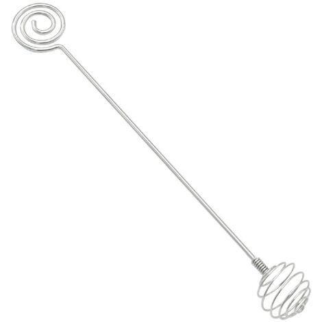 Sollbry Lot de 2 cuillères à miel en acier inoxydable - Longueur : 20.5 cm - Spirale de miel - Cuillère à confiture - Pour pot de miel, pot à miel, récipient, lait, café, dessert (1/4)