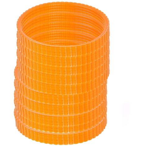 Sollbry Lot de 10 courroies d'entraînement pour rabot électrique en polyuréthane de 9,6 mm de largeur pour 1900B (orange) (1/4)