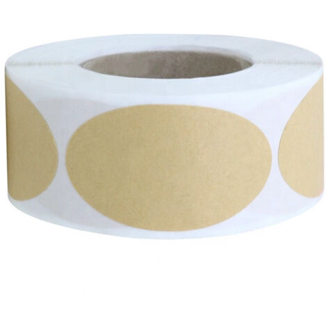 Sollbry Lot de 250 étiquettes vierges en papier kraft faites à la main, étiquettes cadeaux pour bocaux (1/5)