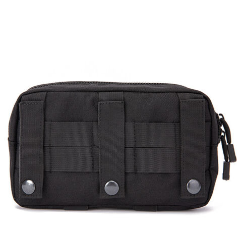 WYNEX Pochette Molle Tactique Pochette Supplémentaire de Sac à Dos Randonnée Poche Molle Latérale Verticale Pochette de Rangement Tactique Sac à Bandoulière Sacoche Militaire