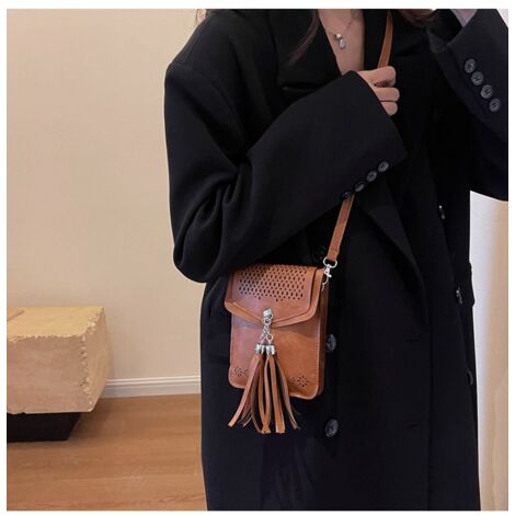 Portefeuille Femme Sac de Téléphone Portable Mini Bandoulière sac