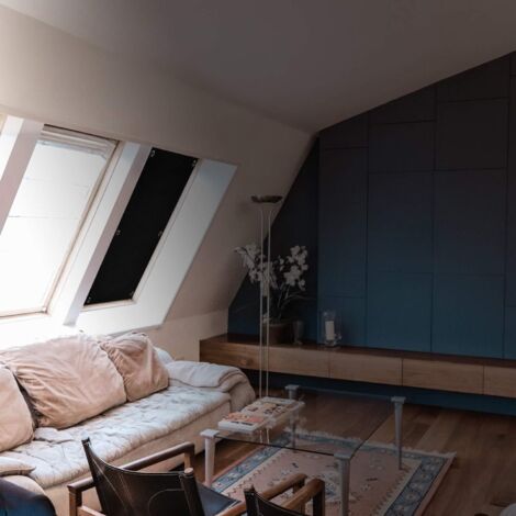 Rideaux 100 % Occultants Auto-adhésifs Pour Petite Fenêtre, Rideaux Courts Et Temporaires, Faciles à Installer, Pour Chambre à Coucher, Cuisine, Beige, 150 X 213 Cm (l X L), 1 Panneau