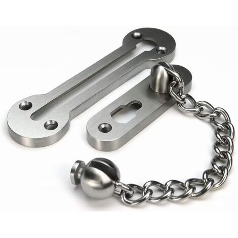 Sollbry Solid en acier inoxydable 304 extra-épais Chaîne de porte sécurité Coulissant à Chaîne chaine pour porte d'entrée (1/3)