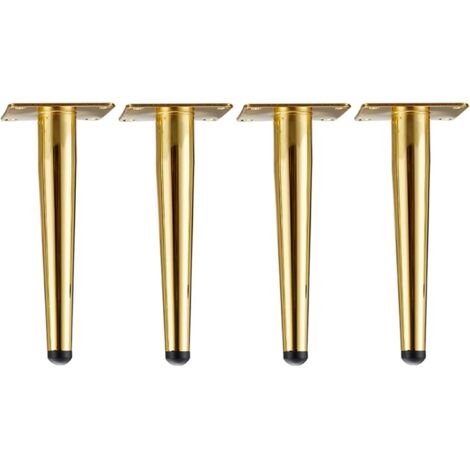 4 Pièces Base Pliante En Métal Supports Pliants Patins Antidérapants