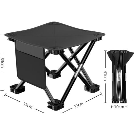 Pliable Tabouret Portable, Pliable Camp Mini Léger Tabouret, Chaises
