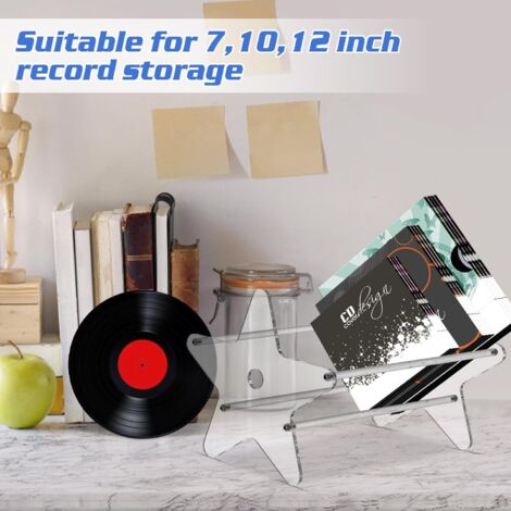 Étagère De Rangement Pour Rouleaux De Vinyle/papier Cadeau - 20 Trous En Acrylique Transparent, Démontable