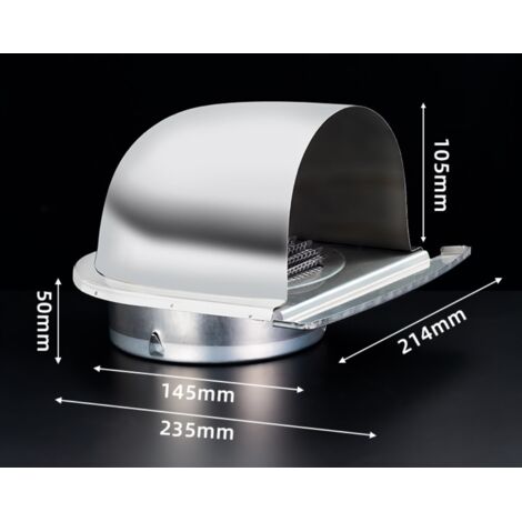 Grille d'aération pour diffuseur d'air Revêtement en poudre blanc Diffuseur rond