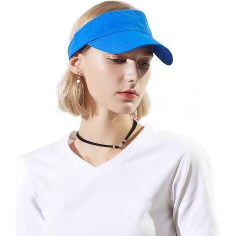 Casquette Pare-soleil Sport Dessus Vide - Ajustable, Unisexe, Pour Running, Randonnée