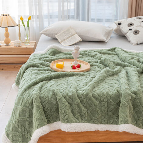 Plaid Polaire 50 X 260 Cm - Gris Foncé - Doux, Chaud, Toutes Saisons - Pour Canapé, Lit, Voyage - 10