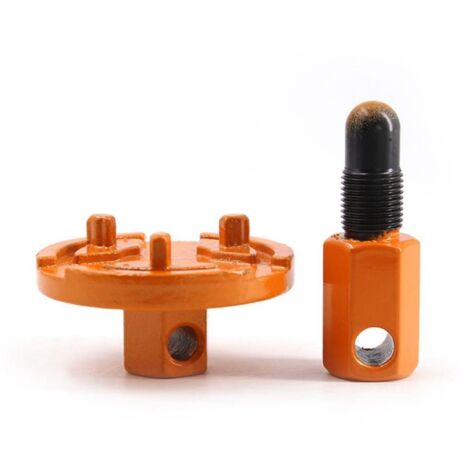 Outil Universel Arrêt Piston Démonter Volant Embrayage Tronçonneuse - Orange Noir