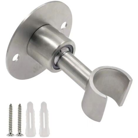 Sollbry Support de douche réglable en acier inoxydable 304 - Support mural pour pommeau de douche (1/5)