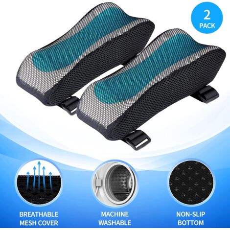 Support Bras Ordinateur Ergonomique Coussin Accoudoir Ordinateur - Support Bras Réglable Bureau Support Bras Bureau Ergonomique