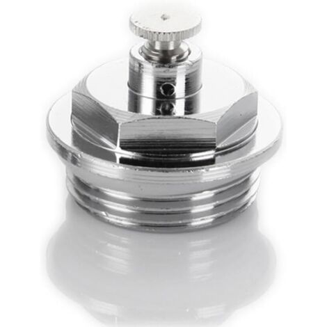 Lot de 4 bouchons d'aération de radiateur de 2,5 cm - Accessoires de rechange pour système de chauffage (1/3)