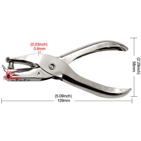 Lot De 2 Perforatrices Circulaires Pour Travaux Manuels (0,9