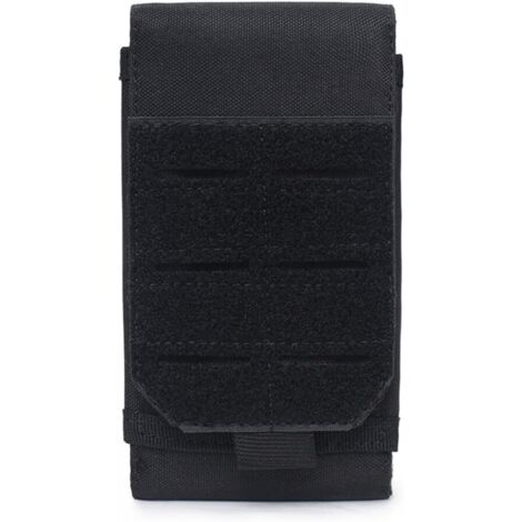 Sollbry Pochette Téléphone , Molle Sac pour Téléphone Mobile Poche Ceinture Petit Sac Ceinture Tactique en Nylon 600D (1/3)