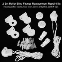 Fermoirs De Tige Pour Stores - Bouchons De Positionnement Transparents - Accessoires De Réparation Pour Stores Et Rideaux - 5