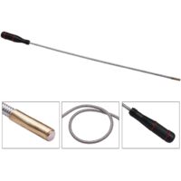 Xyvor Lot De 2 Aimants Flexibles Puissants 60 Cm & 55 Cm – Outil De Ramassage Magnétique Pliable Pour Vis, Pièces Auto Et Objets Métalliques Dans Espaces Étroits
