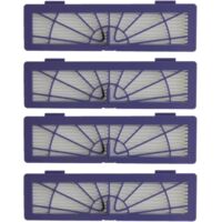 Sollbry 4 Filtres de Remplacement de Haute qualité adaptés au Neato Botvac de ,Neato Botvac Robot aspirateur , 4 Botvac HEPA Performance Filter, Neato BotVac Series, D Series et Connected Series,20055