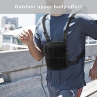 Sac Poitrine noir | Boutique Survivalisme