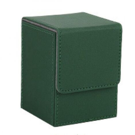 BEBUSINGOTO Boîte de rangement pour cartes à jouer, avec pochettes, pour cartes Yugioh, classeurs : 100+, vert (1/2)