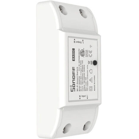 BEBUSINGOTO Interrupteur WiFi , Smart Remote Control Module de Commutation WiFi Télécommande Compatible avec Alexa Google (1/5)