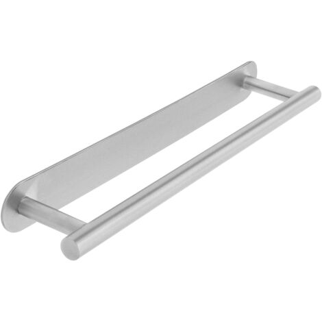 BEBUSINGOTO Porte Serviettes Mural 40 cm - Acier INOX sans Rouille - Serviette Barre Convient dans la Salle de Bain ou la Cuisine - Auto-adhésif 3M Robuste s (1/5)