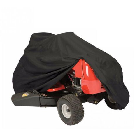 BEBUSINGOTO Housse de tondeuse à gazon, housse de tondeuse à gazon pour tracteur de jardin Rider. L'extérieur très résistant protège contre l'eau, les UV, la poussière, 72" L x 54" W x 46" H (1/5)
