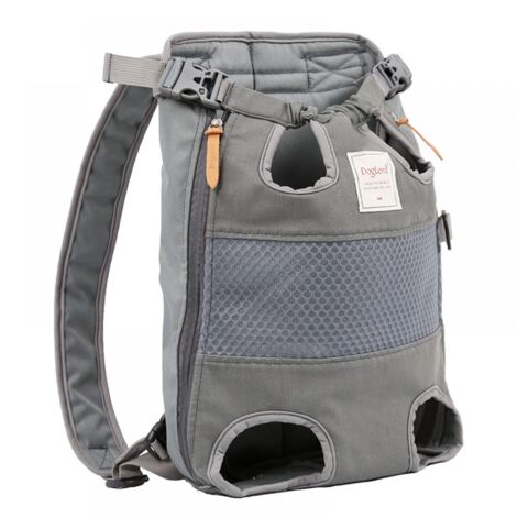 BEBUSINGOTO Sac à dos respirant pour animaux de compagnie, sac de sortie en maille, sac à dos de poitrine Portable, sac de voyage (1/4)