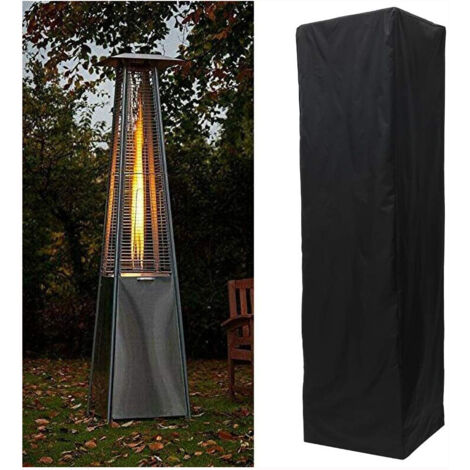 BEBUSINGOTO Housse de protection pour chauffage de terrasse, imperméable, coupe-vent, résistante aux UV, 2215361cm (1/5)