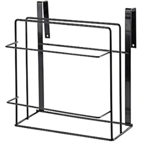 BEBUSINGOTO étagères de rangement suspendues sous étagère panier de rangement sous armoire support de planche à découper corbeille à pain sous étagère d'armoire support de rangement (1/5)