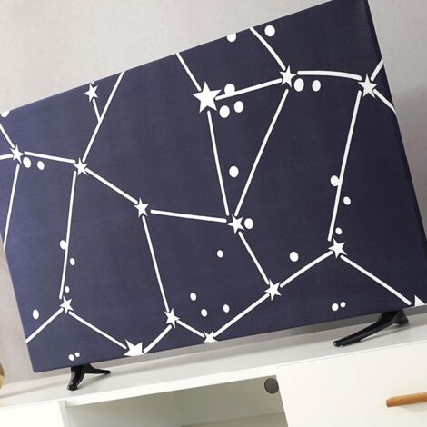 BEBUSINGOTO Housse de protection universelle pour téléviseur de 50 pouces, résistante aux intempéries et à la poussière (1/4)