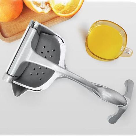 Presse-agrumes Manuel Portable - Extracteur De Jus Citron, Orange - Filtre Amovible, Doseur Intégré - Matériau PP+ABS Alimentaire - 5